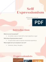 Self Expressionism Lesson - Hanson