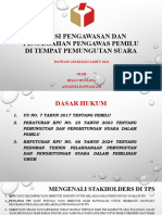 Materi Bimtek - Fungsi Pengawasan Dan Pencegahan Pengawas Pemilu