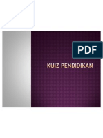 Kuiz Pendidikan p1