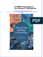 Gps and Gnss Technology in Geosciences George P Petropoulos Full Chapter