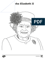 Rainha Elizabeth II Desenhos para Colorir - Ver - 1