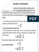 FC3003 Fyzika Pro Chemiky II Dynamika