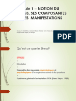 Module 1- Stress- Composantes Et Manifestations