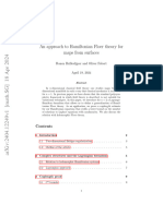 An Approach To Hamiltonian Floer Theory For Maps From Surfaces