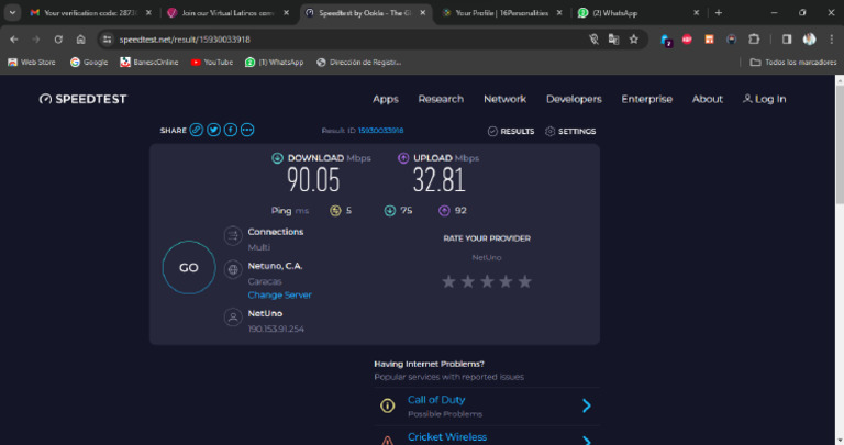 Speed Test | PDF
