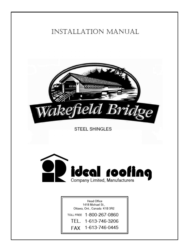 WESTMAN STEEL ROOFING INSTALLATION GUIDE PDF visual data 4