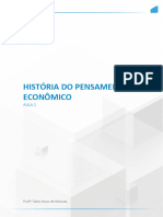 História Do Pensamento Econômico