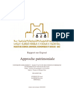 Approche Patrimoniale