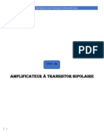 TP #1 Amplificateur À Transistor Bipolaire