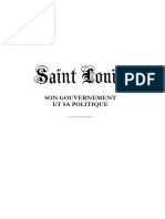Saint Louis Sont Gouvernement Sa Politique Extrait