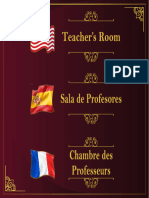 07 - Placas Portas - Biblioteca - Teacher's