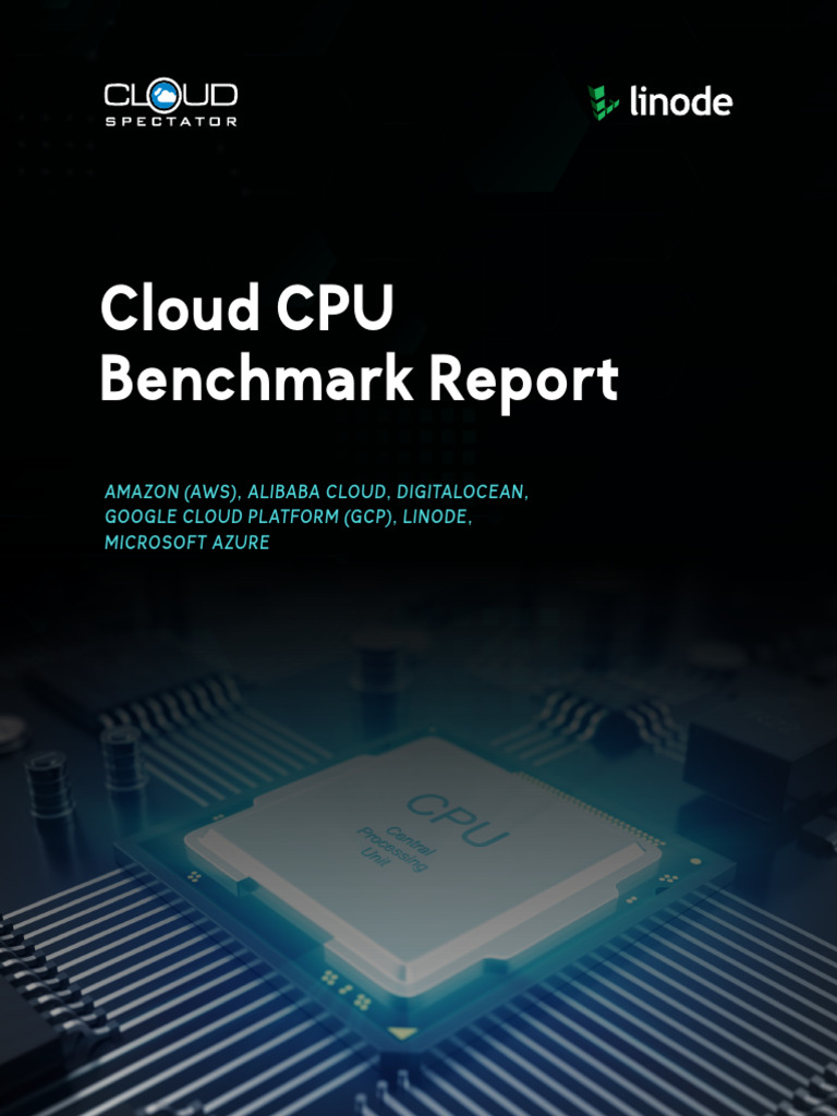 Linode CPU Performance Benchmark Report | PDF | Cloud Computing ...