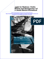 The Struggle For Redress Victim Capital in Bosnia and Herzegovina 1St Ed Edition Jessie Barton Hronesova Ebook Full Chapter