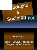 Aula 01-Introdução À Sociologia