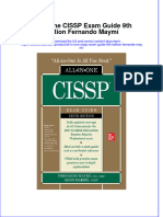 All in One Cissp Exam Guide 9Th Edition Fernando Maymi Full Chapter