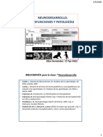 NEURODESARROLLOclase. 2°c 2020 ElbaFernández