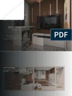 Projeto Interiores - Dayane - Loft Completo