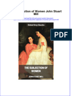 The Subjection Of Women John Stuart Mill  ebook full chapter