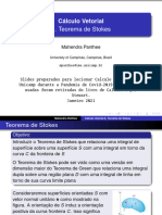 Aula CV8 - Teorema de Stokes