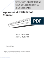 Manual Haier HCFU-42HF03