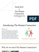 Team Kyiv - The Human Connection Presentation