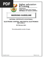 2021 Mar NC960 - Electronic Control and Digital Electronics L2 Feb Memo 2021