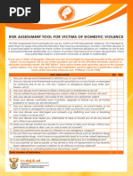 Domestic Violence Safety and Assessment Tool Guide DVSAT Guide | PDF ...