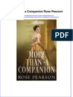 More Than A Companion Rose Pearson download pdf chapter