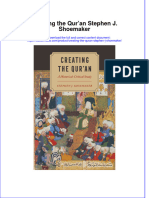 Creating The Quran Stephen J Shoemaker full chapter