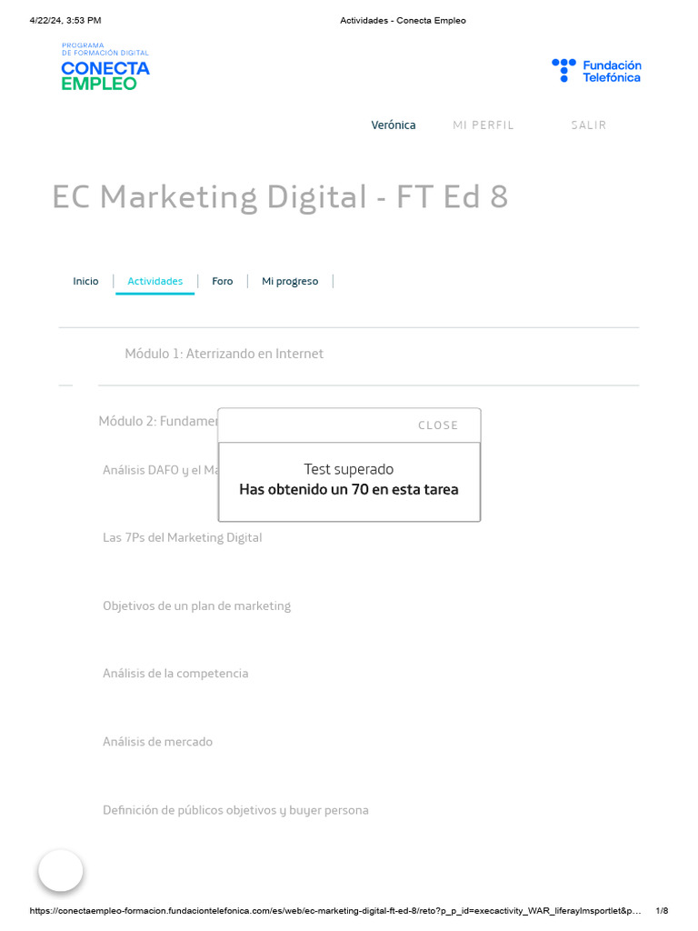 Curso Marketing Digital Conecta Empleo | PDF | Marketing | Publicidad ...