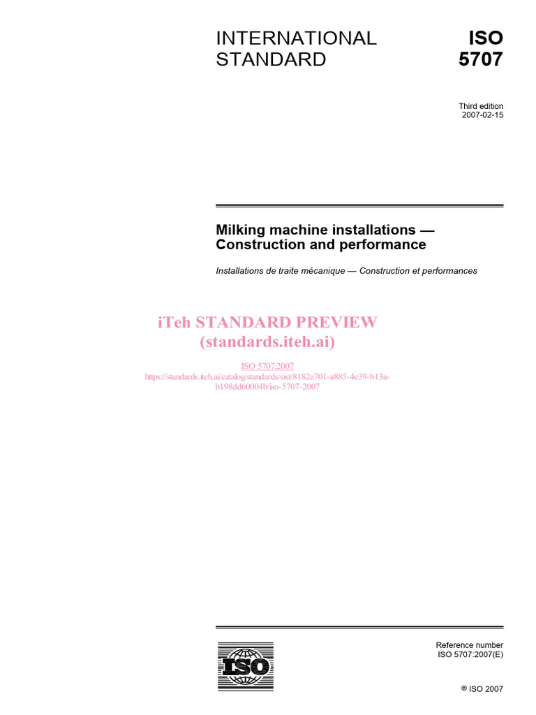 Iso 5707 2007 | PDF | International Organization For Standardization ...