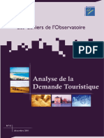 Analyse de La Demande Touristique 2010