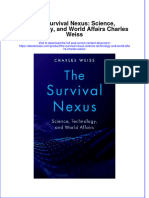 The Survival Nexus Science Technology and World Affairs Charles Weiss Ebook Full Chapter