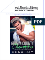 Grimm County Chemistry A Steamy Small Town Romance Grimm County Lawmen Book 3 Cora Day Full Chapter