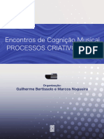 Encontros de Cognicao Musical Processos Criativos 2020