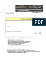 Cotización Cambio Eje 16-04