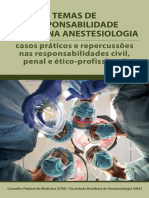 (copia Willlian grifo) 2016. Livro SBA CFM. Temas de responsabilidade médica na anestesiologia casos práticos e repercussões nas responsabilidades civil penal e ético profissional