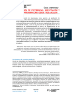 Jara-Sistematización de Experiencias Investigación y Evaluación Aproximaciones Desde Tres Ángulos