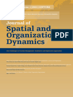 Journal of Spatial and Organizational Dynamics