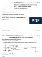 lecture15-RESISTOR IMPLEMENTATIONS AND CURRENT SINKS AND SOURCES