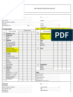 BW-IMS-R-PR-4-12 Pre Concrete Inspection Checklist Rev 0