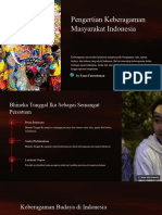 Pengertian Keberagaman Masyarakat Indonesia