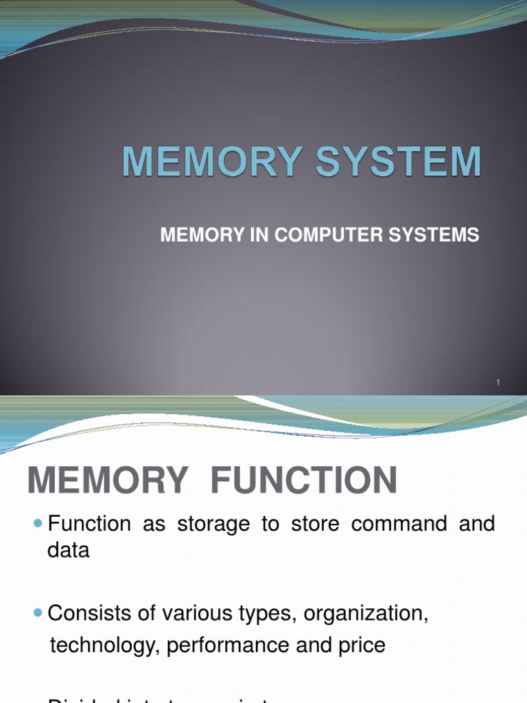 Microprocessor System-Memory | PDF | Random Access Memory | Read Only ...