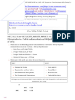 Public Administration MCQs Practice Test 1