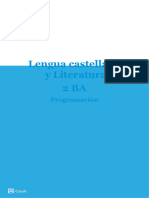 Lengua castellana y Literatura 2 BA · La Rioja· 2020