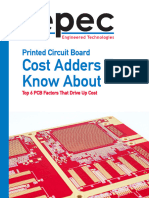 PCB Cost Adders To Know About