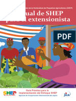 Manual de SHEP para El Extensionista: Proyecto de Empoderamiento de La Horticultura de Pequeños Agricultores (SHEP)