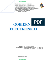 GOBIERNO ELECTRONICO