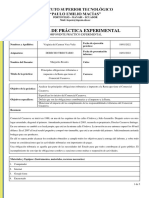 Derecho Tributario Modelo Institucional Informe Practica Experimental