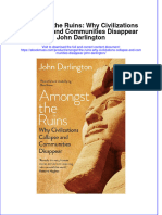 Amongst The Ruins Why Civilizations Collapse And Communities Disappear John Darlington full chapter